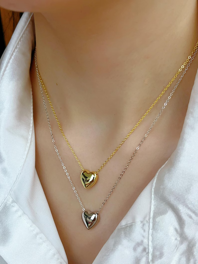 Lustrous Heart Pendant
